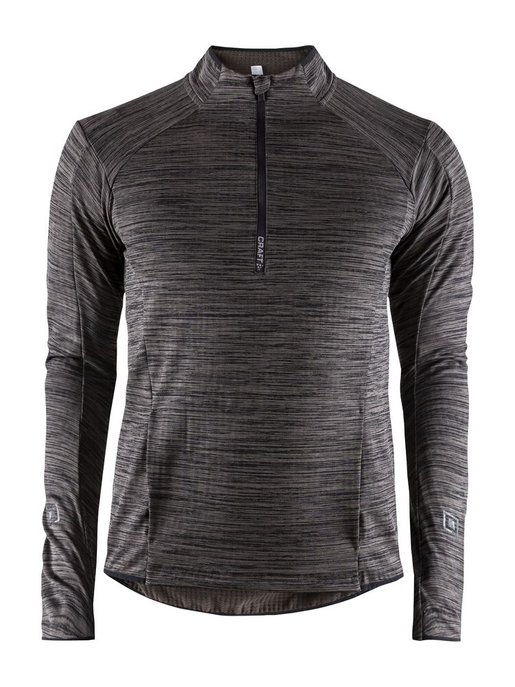 Grid Halfzip M - Burst-Black