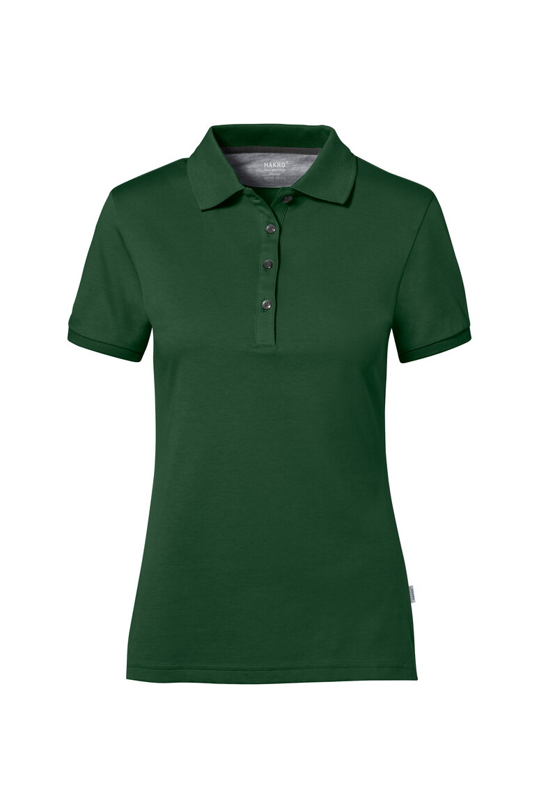 HAKRO COTTON TEC® Damen Poloshirt 214 tanne, XS