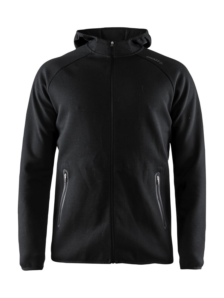 Emotion Full Zip Hood M - Black