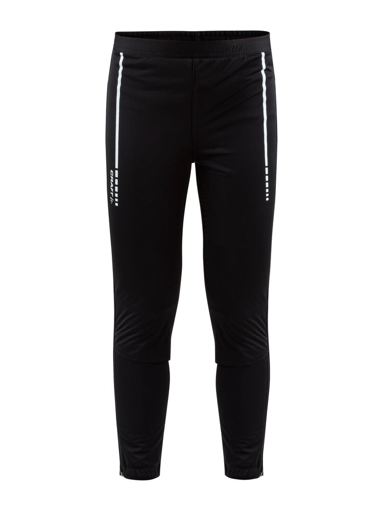 Warm Club 3/4 Zip Pants Jr - Black