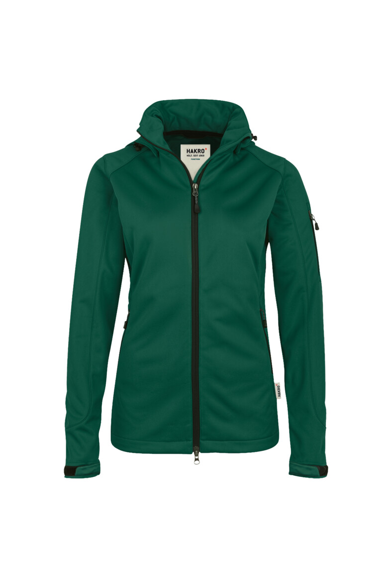HAKRO Damen Softshelljacke 248 tanne, XS