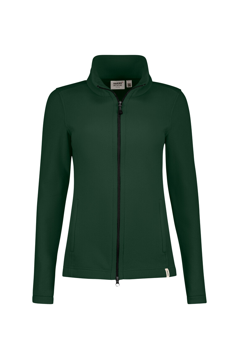HAKRO Damen Fleecejacke ECO 246 tanne, XS