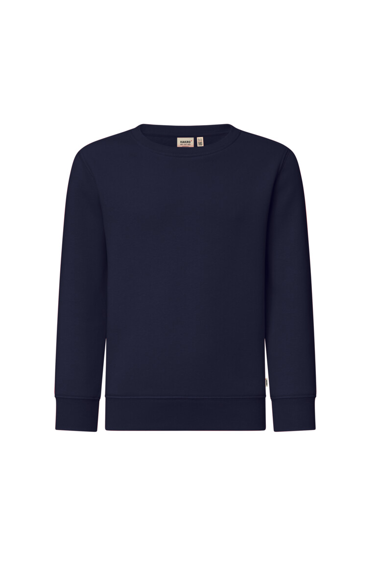 HAKRO Kinder Sweatshirt Bio-Baumwolle 541 tinte, 110/116