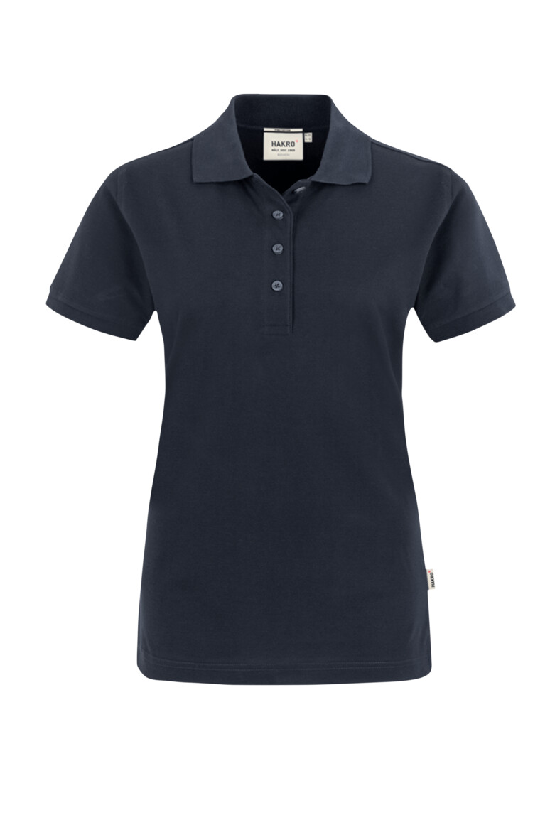 HAKRO Damen Poloshirt Pima-Baumwolle 201 tinte, XS