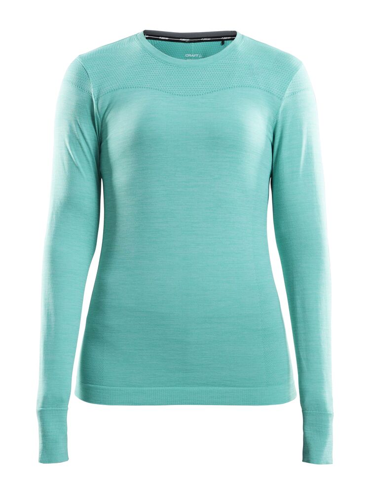 Fuseknit Comfort RN LS W - PARADISE-MELANGE