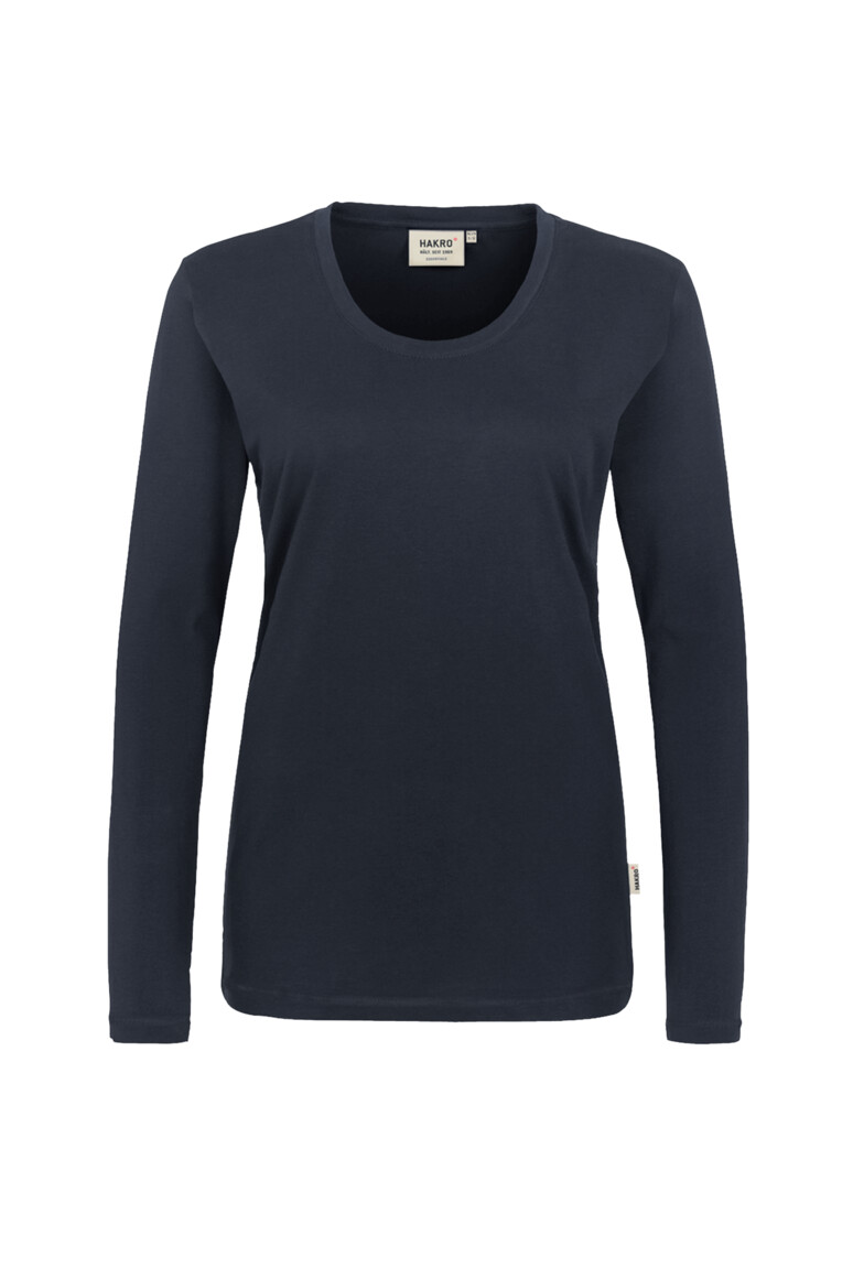 HAKRO Damen Longsleeve Classic 178 tinte, XS