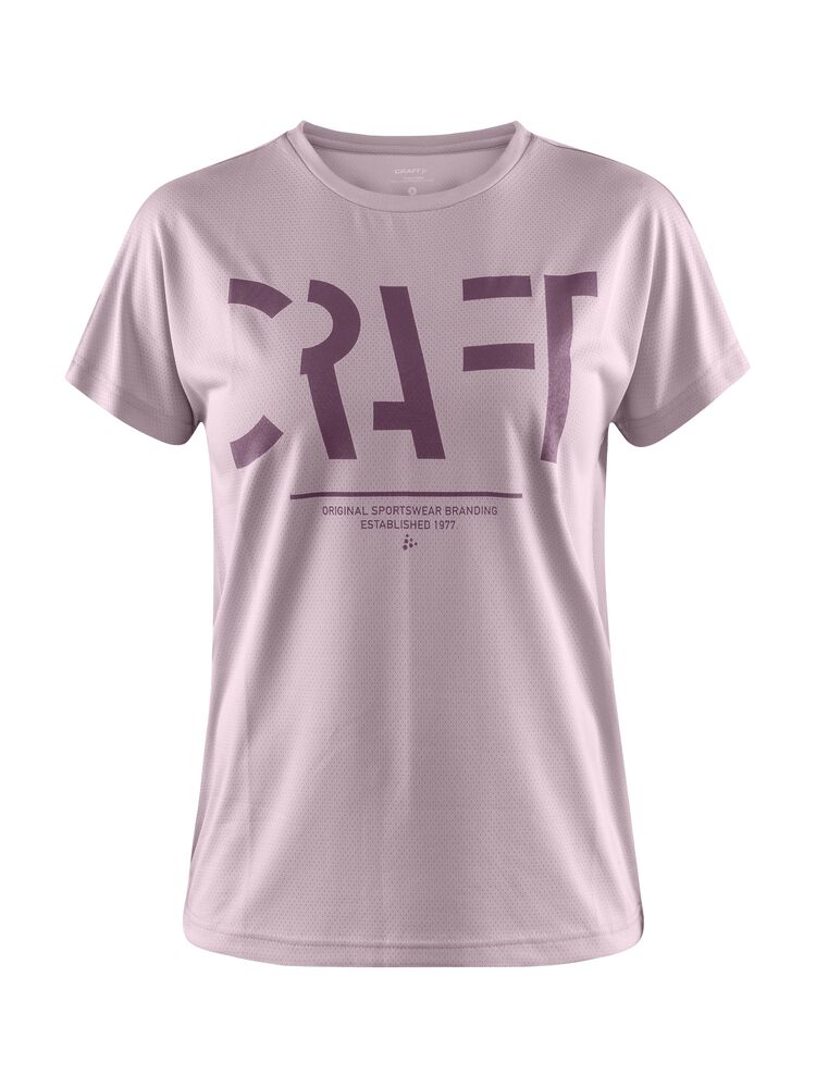 Eaze SS Logo Mesh Tee W - 436000