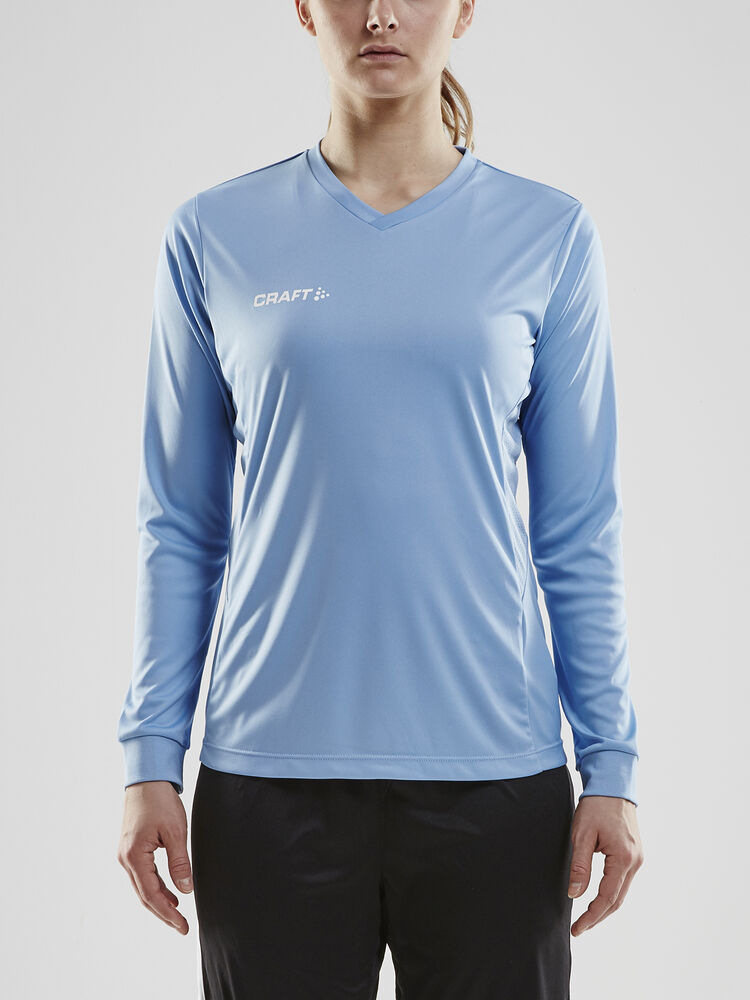 Squad Go Jersey Solid Ls W - MFF Blue