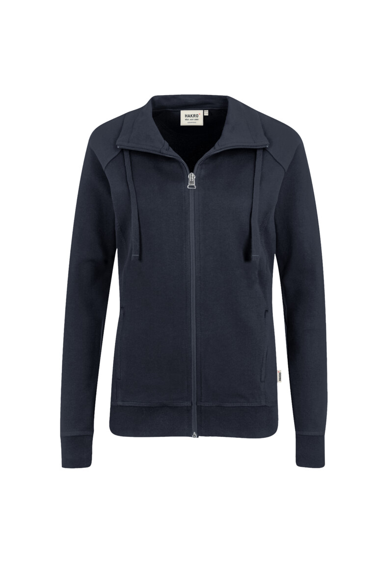 HAKRO Damen Sweatjacke Premium 406 tinte, XS
