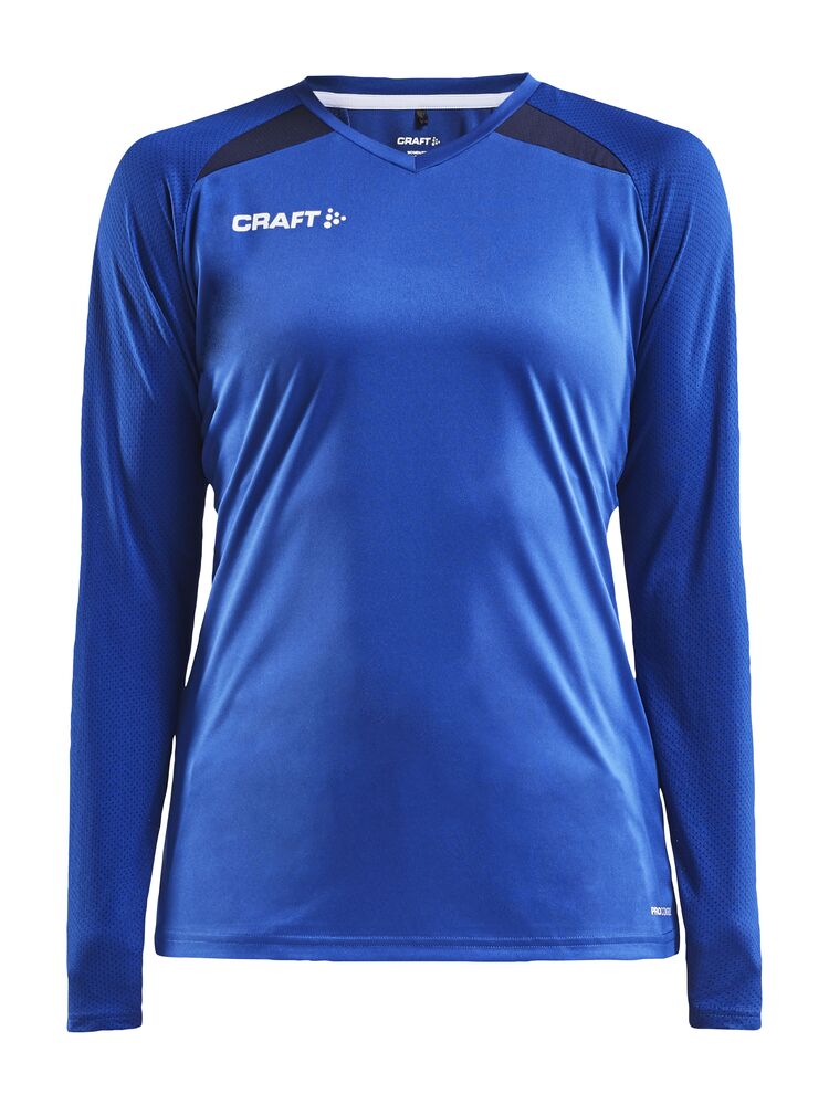 PRO Control Impact Ls Tee W - Club Cobolt/Navy