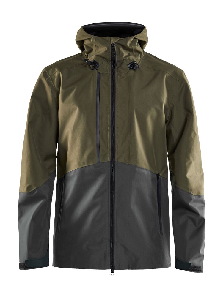 Block shell jkt M - Woods/Asphalt