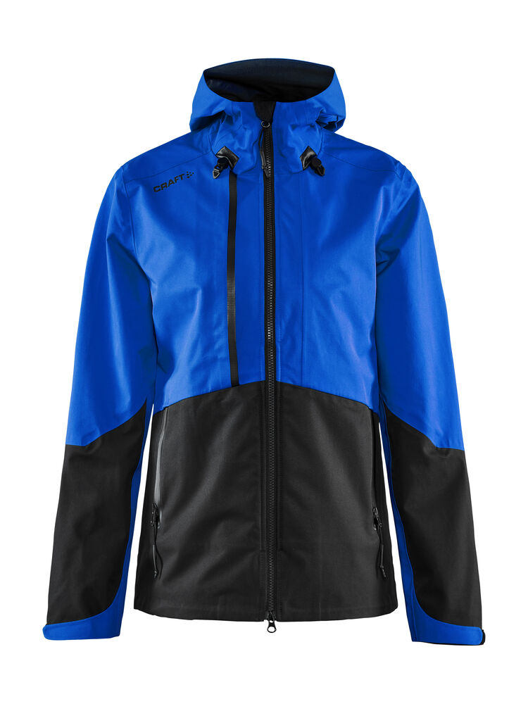 Block shell jkt W - Burst/Black