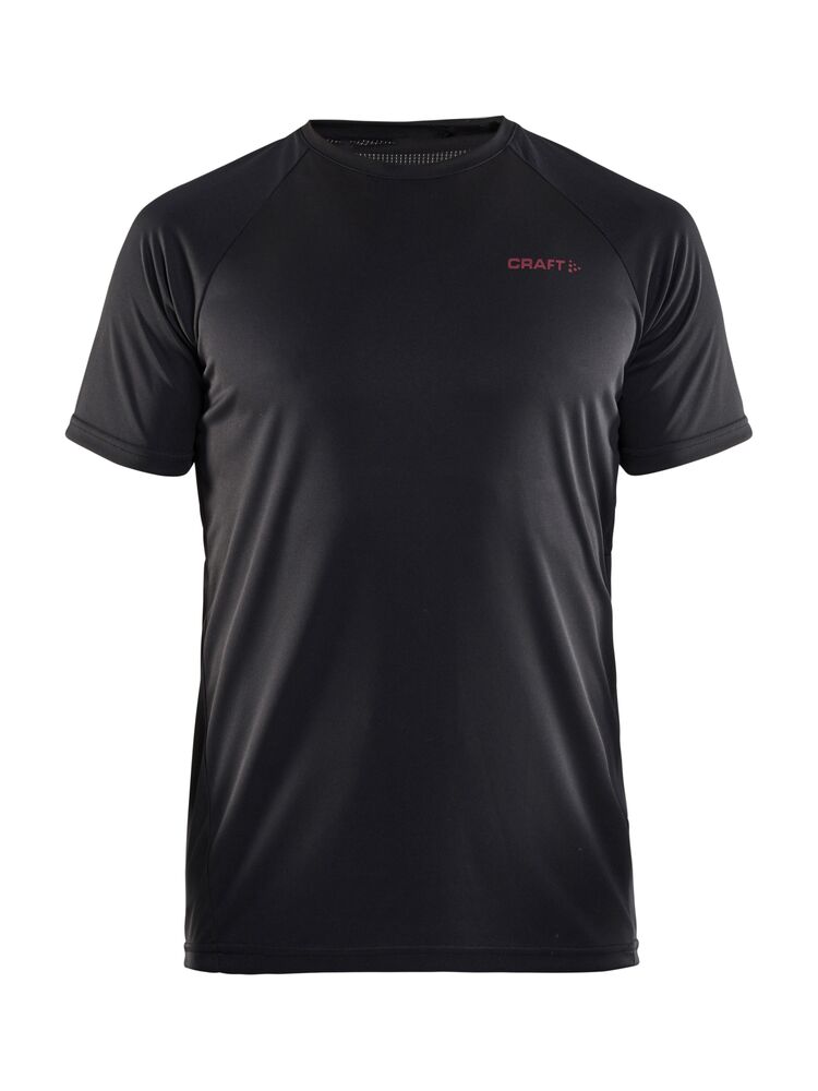 Eaze SS Train Tee M - BLACK