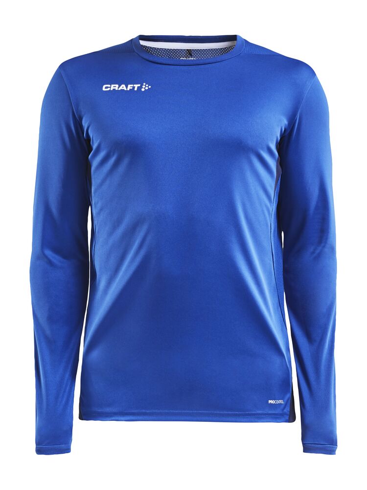 PRO Control Impact Ls Tee M - Club Cobolt/Navy
