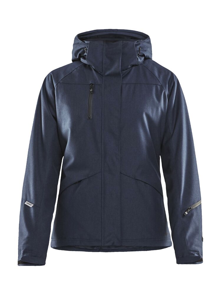 Mountain Padded Jacket W - Dark Navy Melange