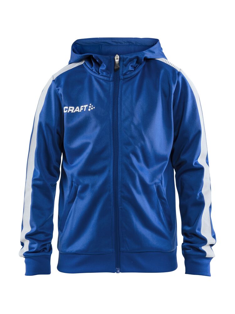 Pro Control Hood Jacket Jr - Royal/White