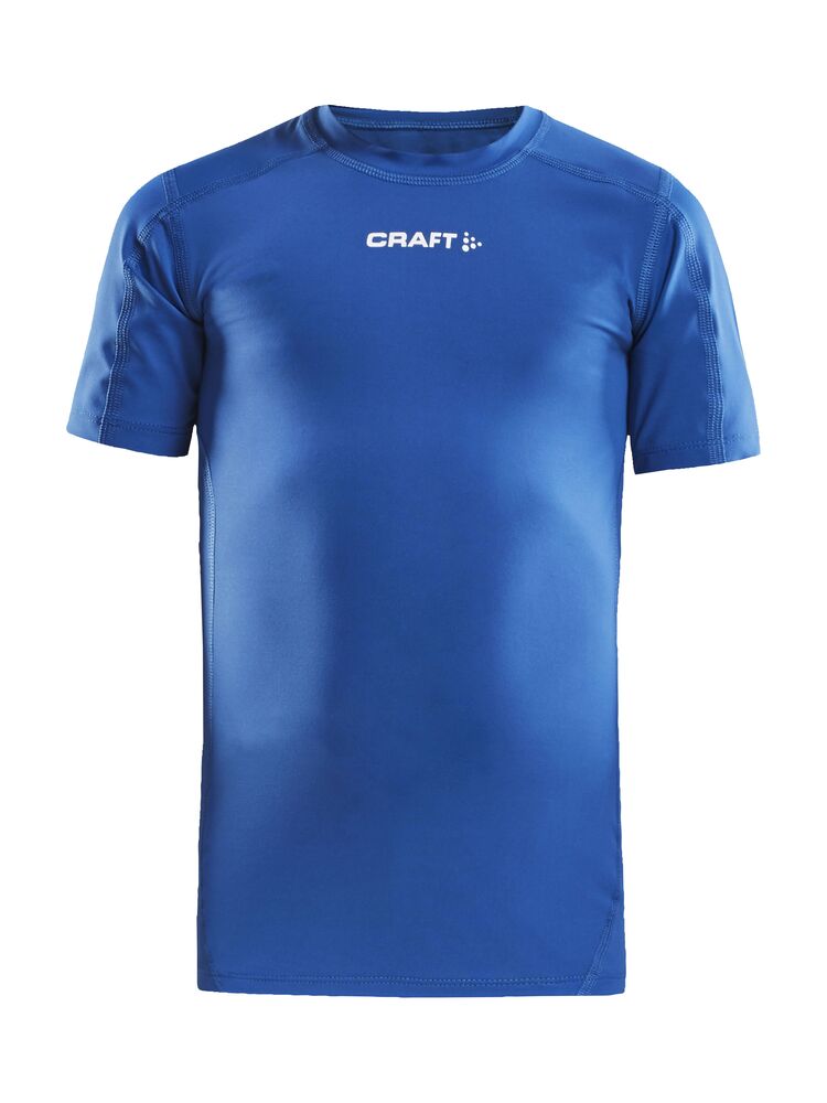 Pro Control Compression Tee Jr - Royal